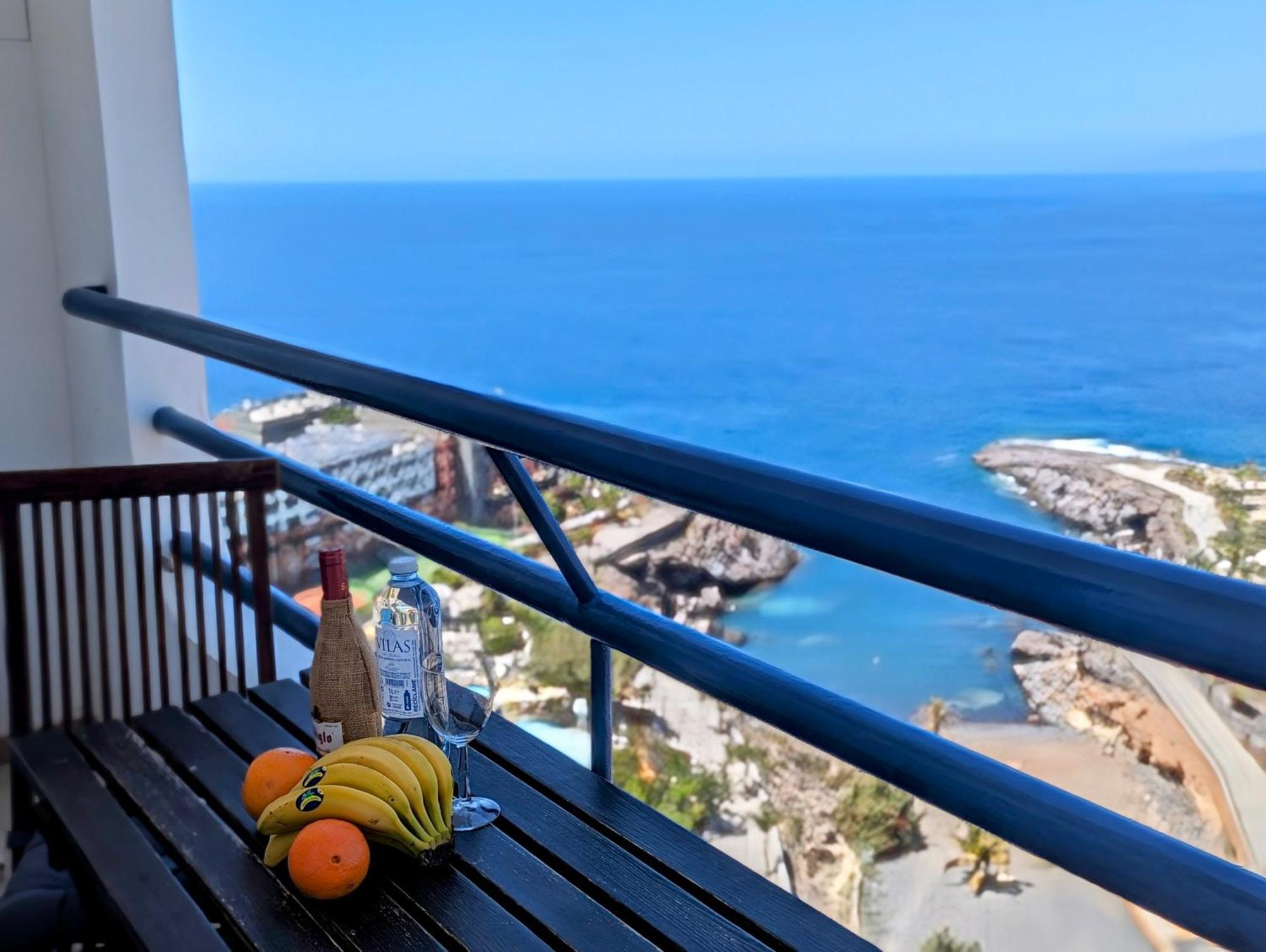 Studio Playa Paraiso Tenerife - Ocean View And Internet Wifi Optical Fiber - For Rent Экстерьер фото