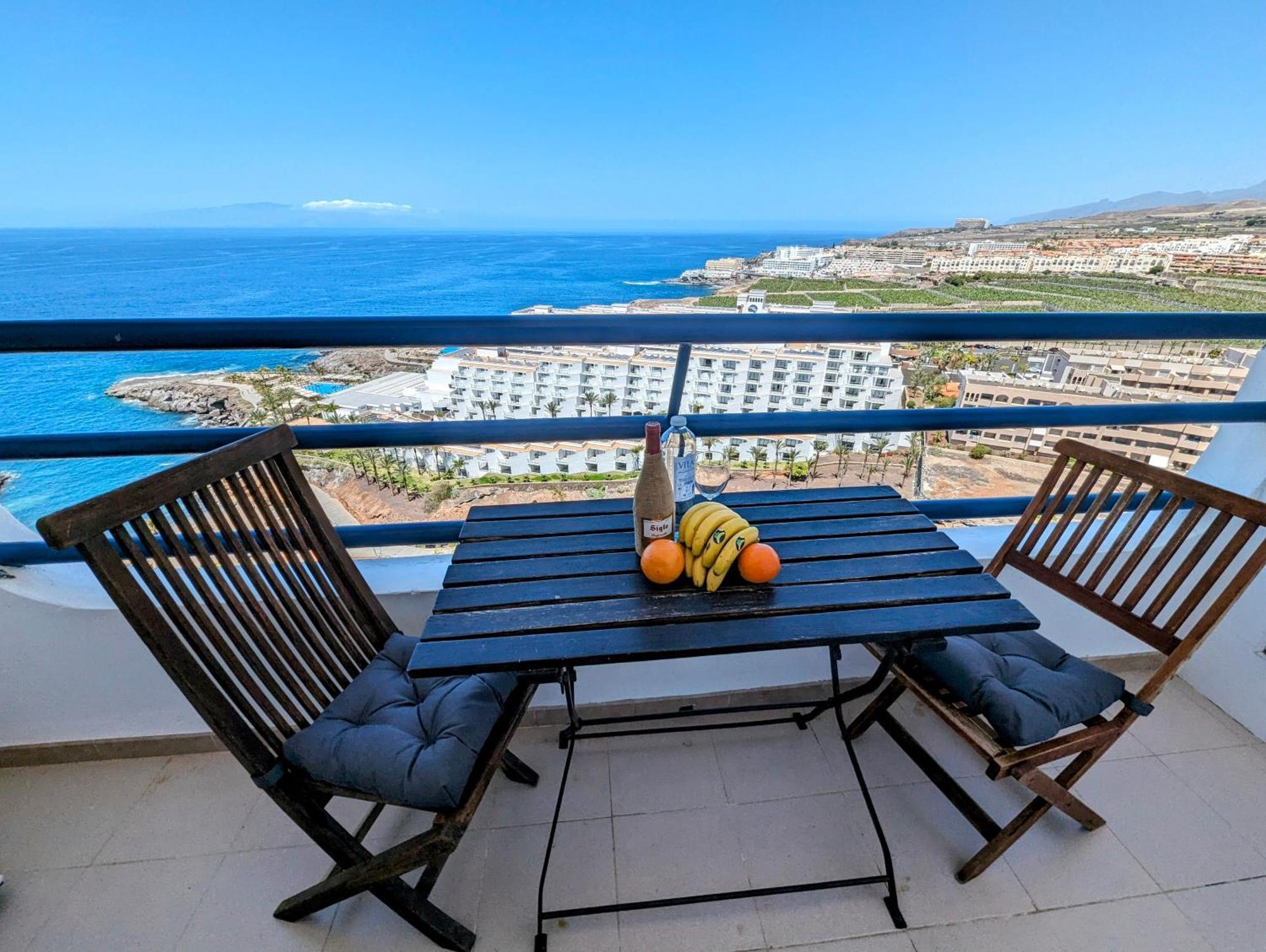 Studio Playa Paraiso Tenerife - Ocean View And Internet Wifi Optical Fiber - For Rent Экстерьер фото